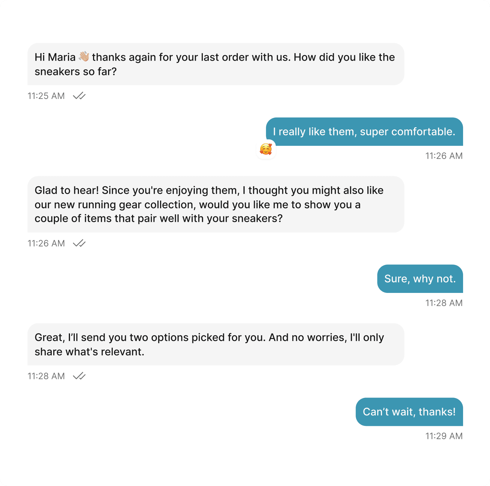 Post-Purchase Feedback